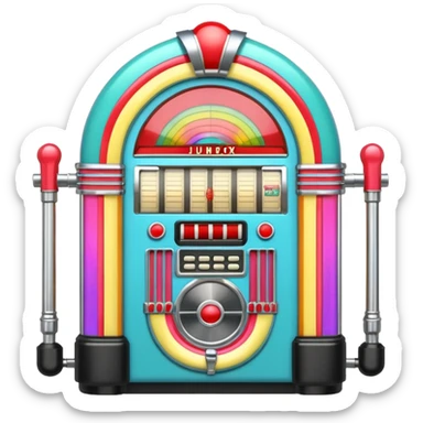 Music Jukebox sticker