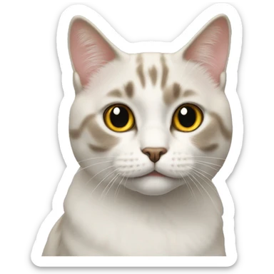 Britisch Short Haie cat sticker