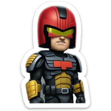 juge dredd sticker