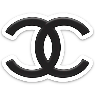 chanel sign sticker