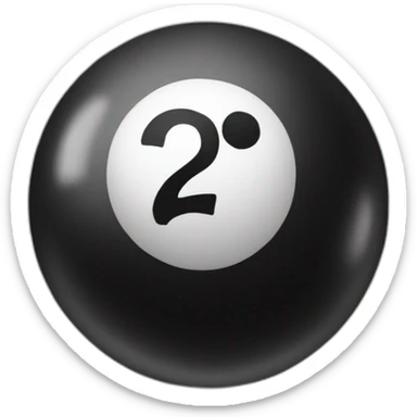 8 ball sticker