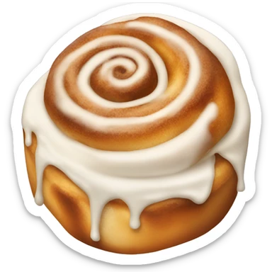 Cinnamon roll  sticker