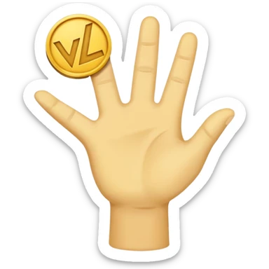 Please create the famous YVL handing used by playboicarti in a yellow skin tone sticker