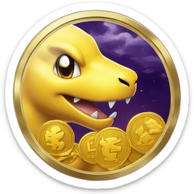 pokemon halloween money puregold coin pokecoin pokedollar dollar sticker