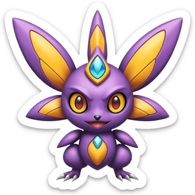 Victini-Genesect-Vikavolt-Venonat-fusion sticker