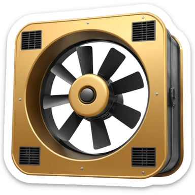 air exhaustion grow tent sticker