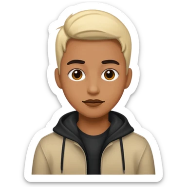 Alternative scene person sticker