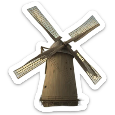 Windmills sticker