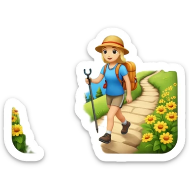 Hike sticker