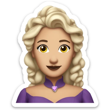 Ariana Granda as Galinda Upland from Wicked sticker