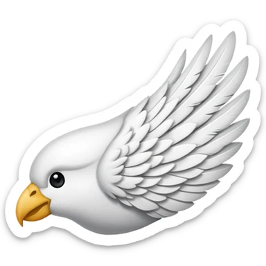 Left side wing, 🪽 sticker