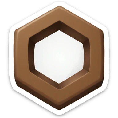 hexagon nut sticker