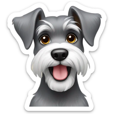 Zwergschnauzer sticker