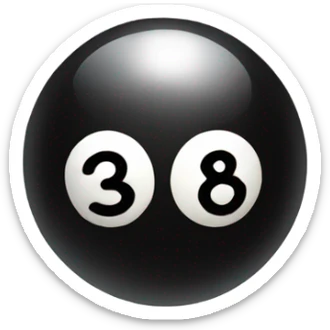 8 ball sticker