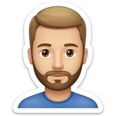 shortest beard sticker