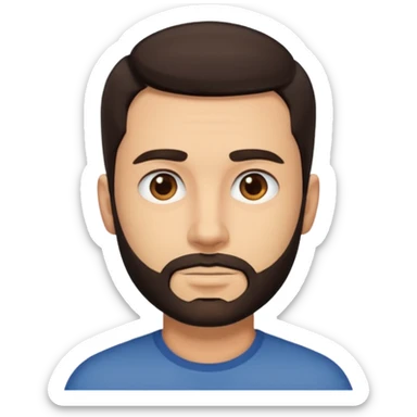 shortest beard sticker