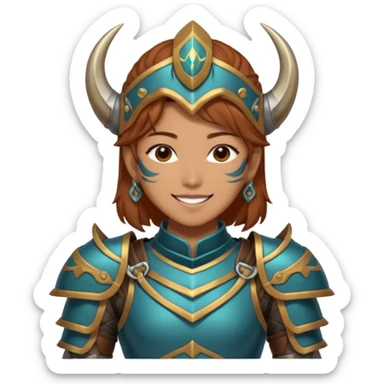 rumi from kpop demon hunters sticker