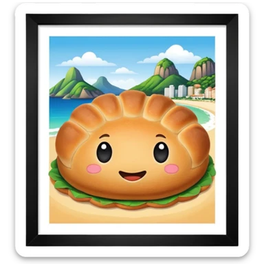 pan de azucar de rio de janeiro sticker