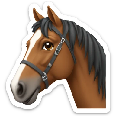 um cavalo de asas sticker