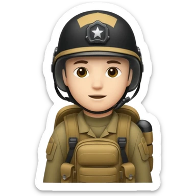 Moto cross rajoute un casque noir intégrale avec un sac militaire sticker