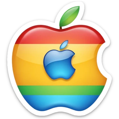 necesito que me generes un emoji al estilo de apple pero un logo de lm express sticker