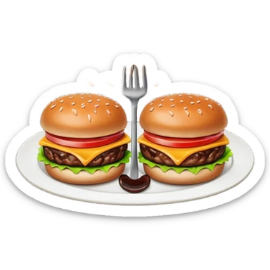 grilling burgers and rib ticklers sticker