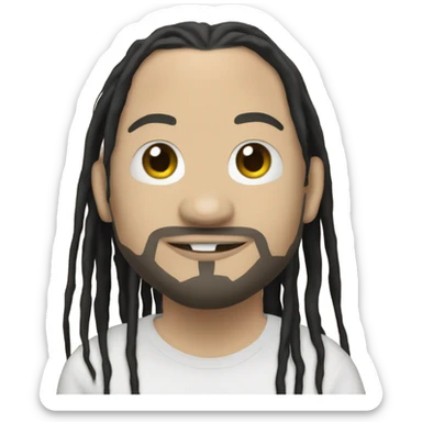Jonathan Davis from korn sticker