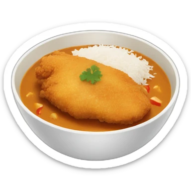 Chicken katsu curry sticker