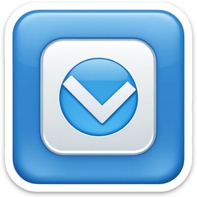 Roblox verification symbol white checkmark in blue box sticker