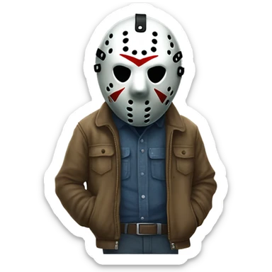 Jason voorhees ashamed sticker