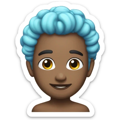 One almighty gay brain of future colorful booty dreams sticker