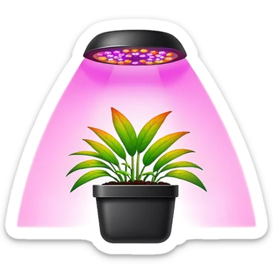 led grow light sticker