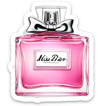 Miss Dior pink perfume  sticker