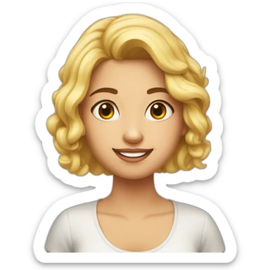 Fille a quattre pate sticker