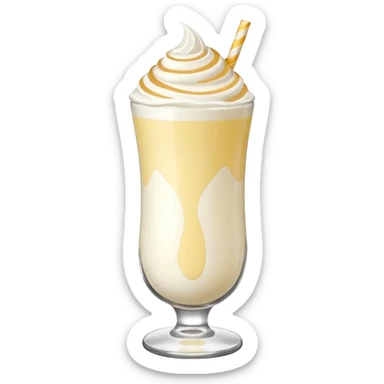 Lassi white coloured with punjabi touch on a glass without any extars sticker