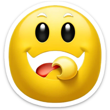 I want classic Pac man or smiley icon showing the phrase: "Feed me with more information, please!!!"
It should show the strong desire to learn more, to get more information about the discussed topic, to collect more data... sticker