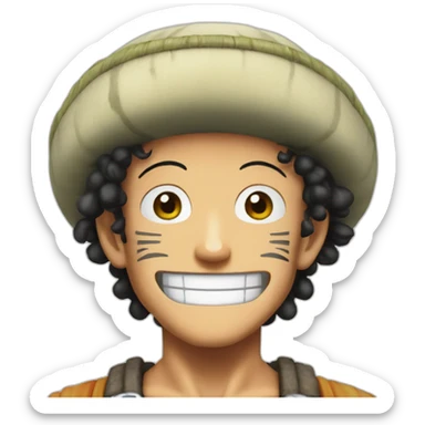 usopp one piece sticker