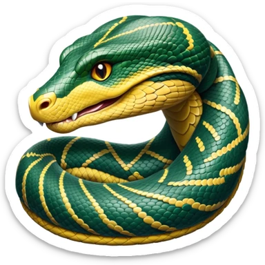 cinematic-noble-anaconda-portrait-emoji,-poised-and-imposing,-with-a-massive,-sinuous-build-draped-in-intricately-patterned-scales-and-piercing,-focused-eyes,-simplified-yet-sharp-and-sophisticated-features,-highly-detailed sticker