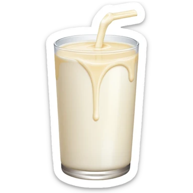 A squirt of milk sticker