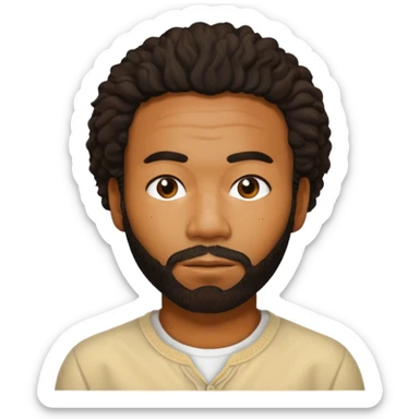 Peux tu me faire gambino la mg  sticker