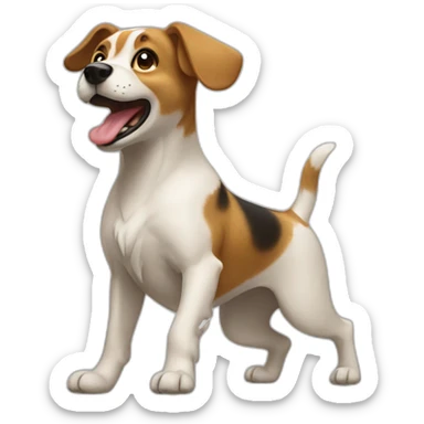 dancing-dog sticker