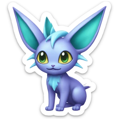 Espeon-Vaporeon full body sticker