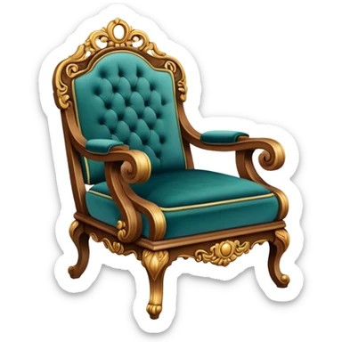 Fauteuil antic sticker
