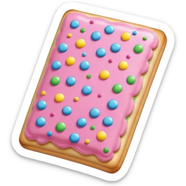 Make me a pop tart emoji sticker