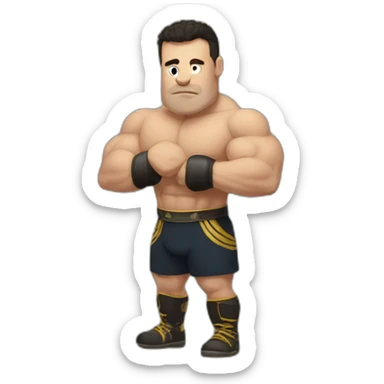 strongman sticker
