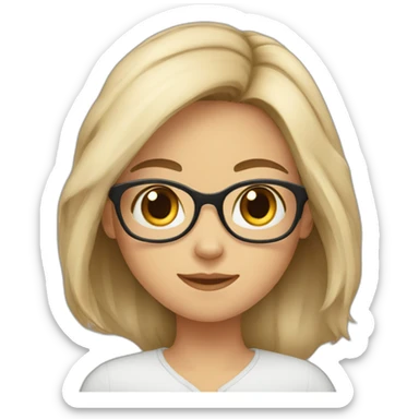 a cat owner she try to study sticker