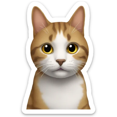 Big Ben with cat ears sticker