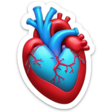 Heart Organ sticker