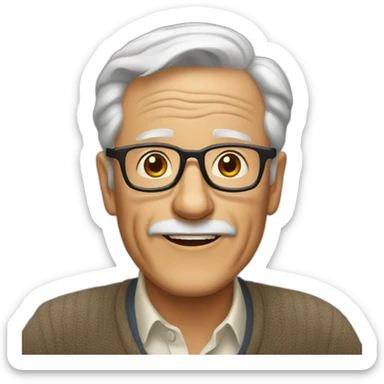 80 years old sticker