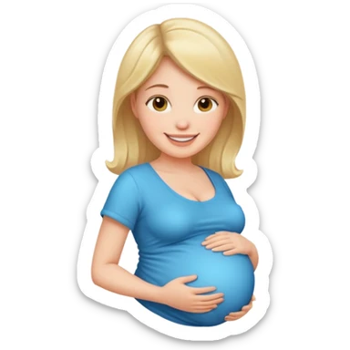 Pregnancy sticker